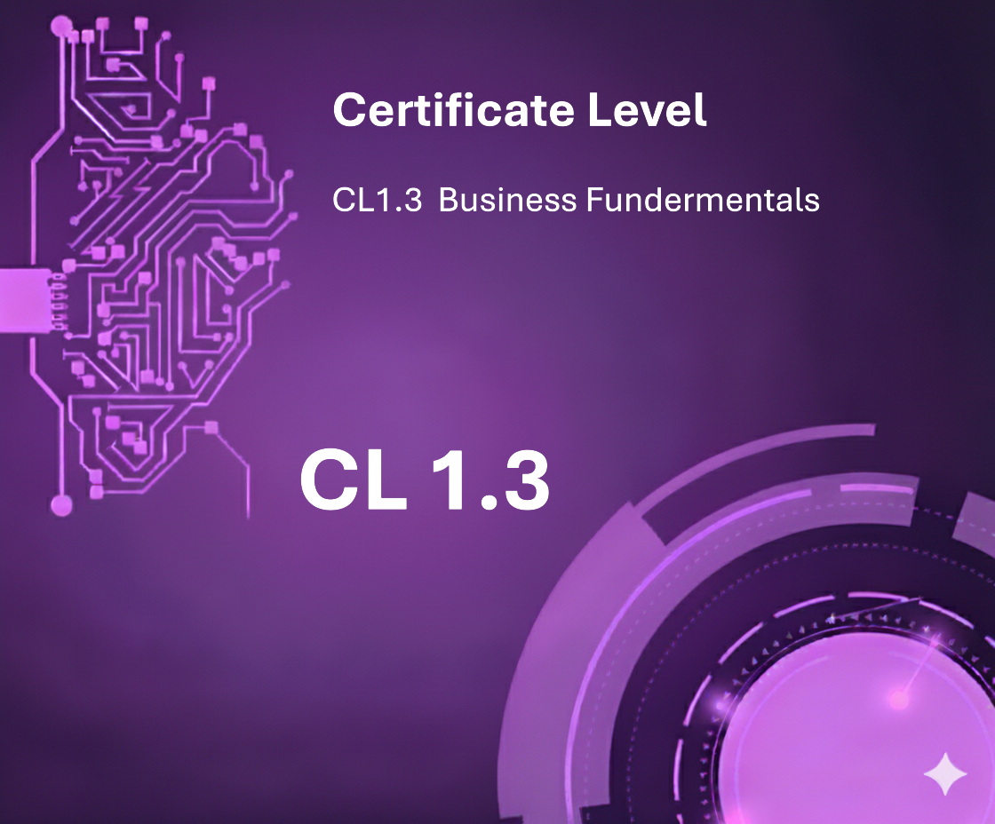 CL 1.3 Business Fundamentals 